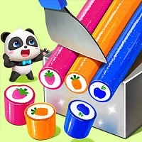 Kleine Panda Süßigkeitenladen